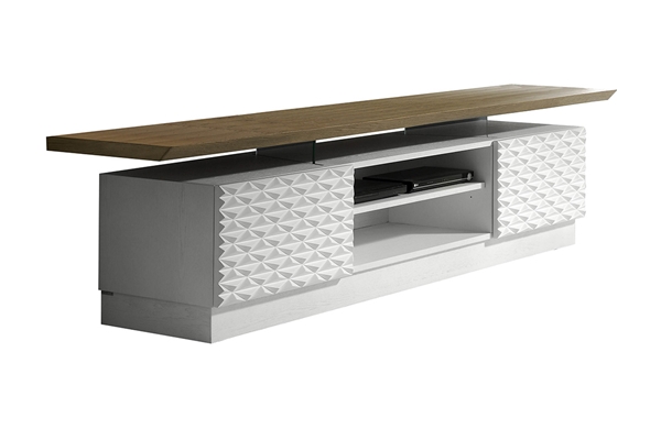 mueble tv dallas 2 puertas con zocalo